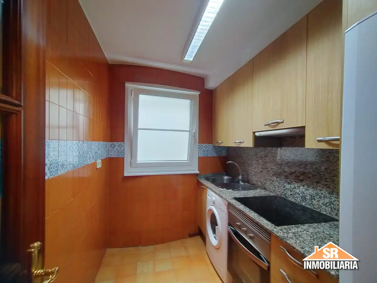 Kitchen of Apartments for rent in A Coruña Capital   with Heating, Oven and Washing machine