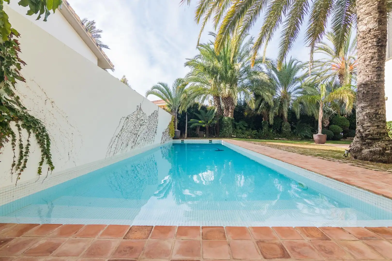 Schwimmbecken von Haus oder Chalet zum Verkauf in Elche / Elx mit Klimaanlage, Heizung und Privatgarten