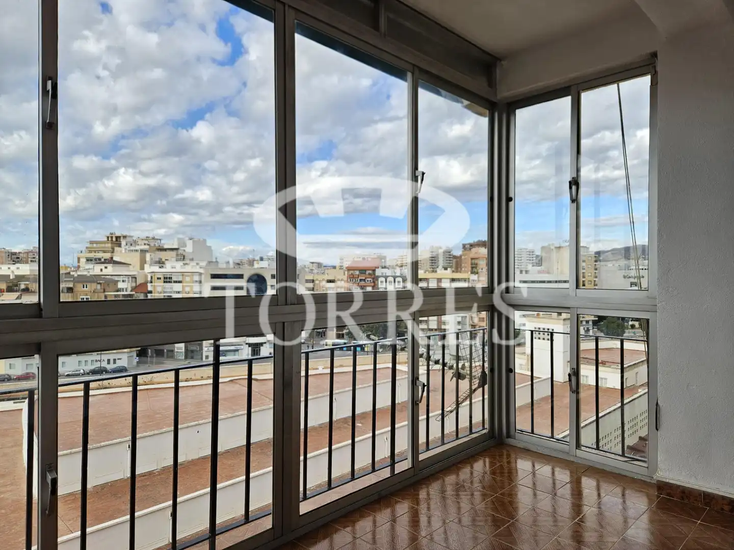 Vista exterior de Pis de lloguer en Málaga Capital amb Aire condicionat i Terrassa