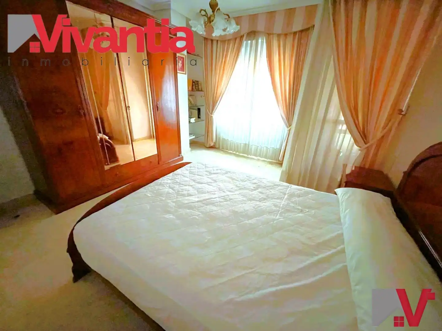 Bedroom of Flat for sale in Lorca  with Air Conditioner, Heating and Terrace