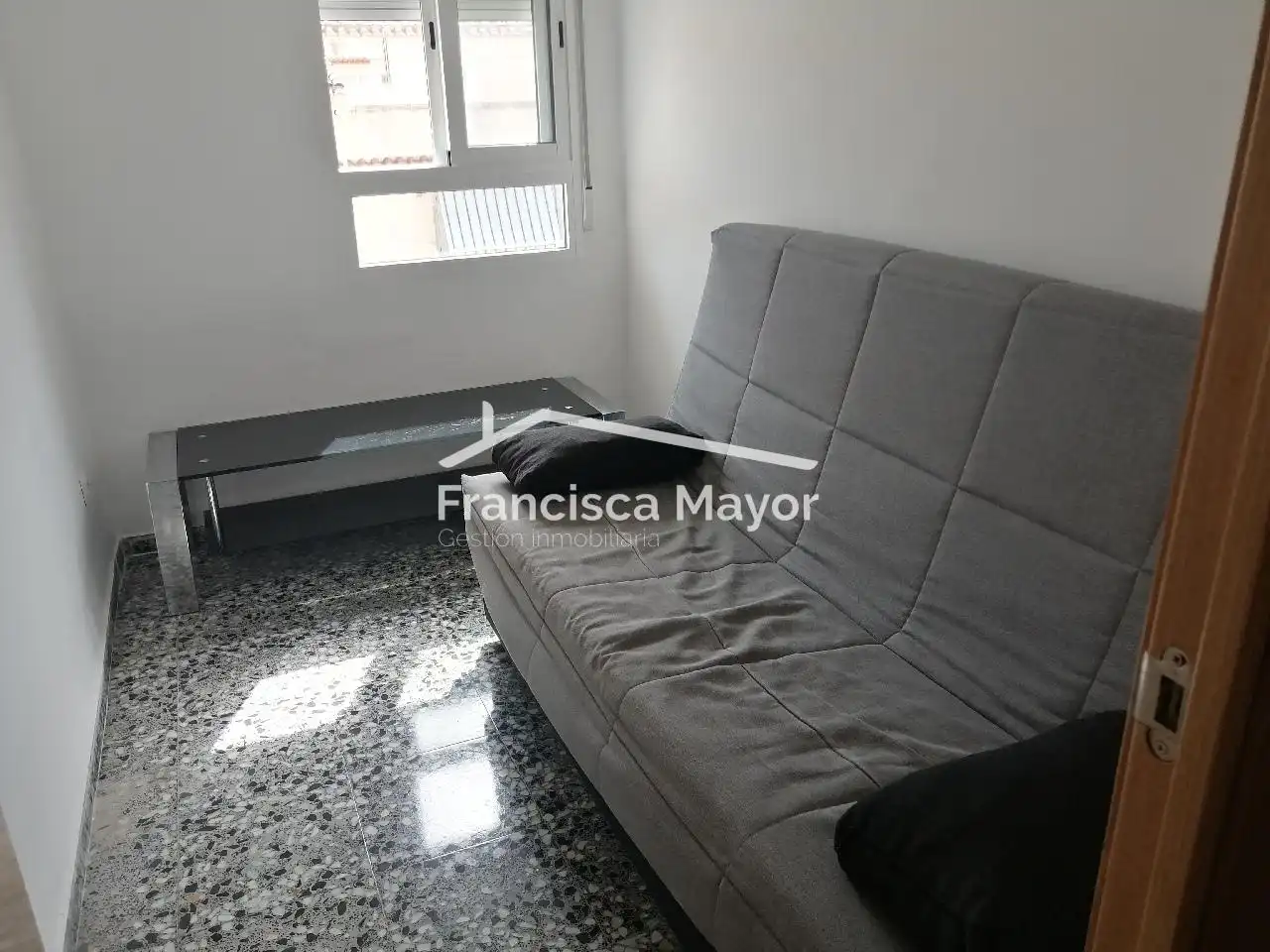 Sala de estar de Piso de alquiler en Valencia con Aire acondicionado, Terraza y Amueblado