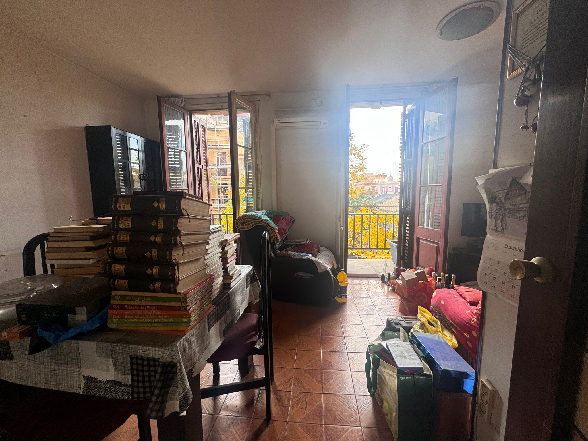 Bedroom of Flat for sale in  Barcelona Capital  with Balcony