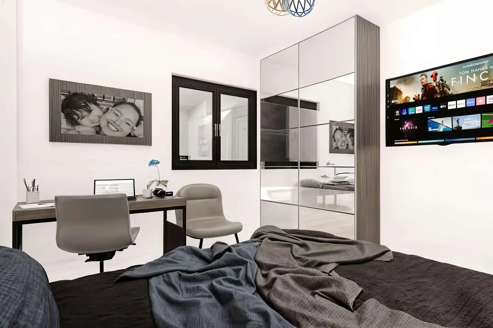 Bedroom of Flat for sale in Son Servera  with Heating, Furnished and Balcony