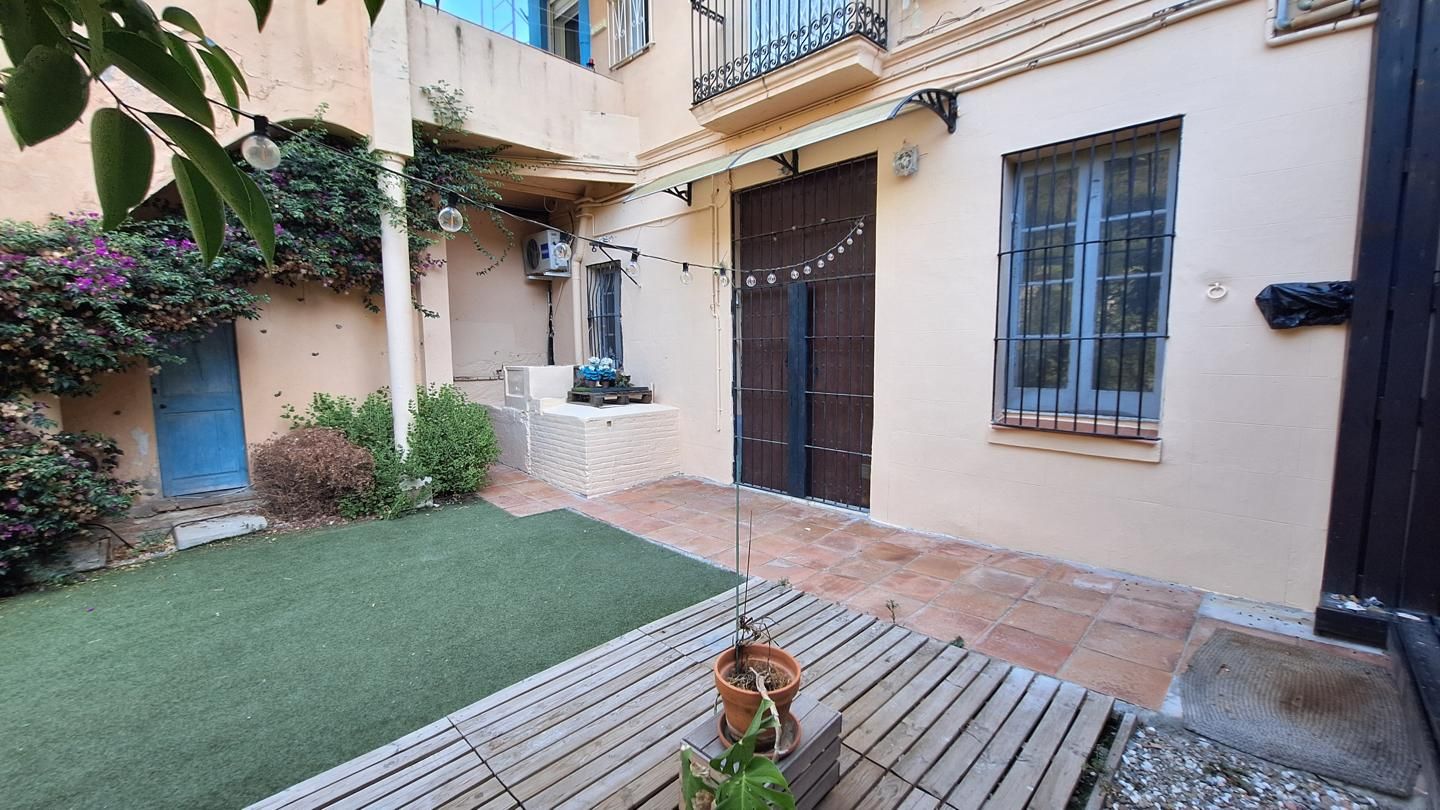 Garden of Planta baja for sale in Montgat  with Air Conditioner, Private garden and Terrace