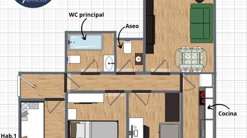 Foto 4 de Piso en venta en Carrer D'abla, Can Boada, Terrassa