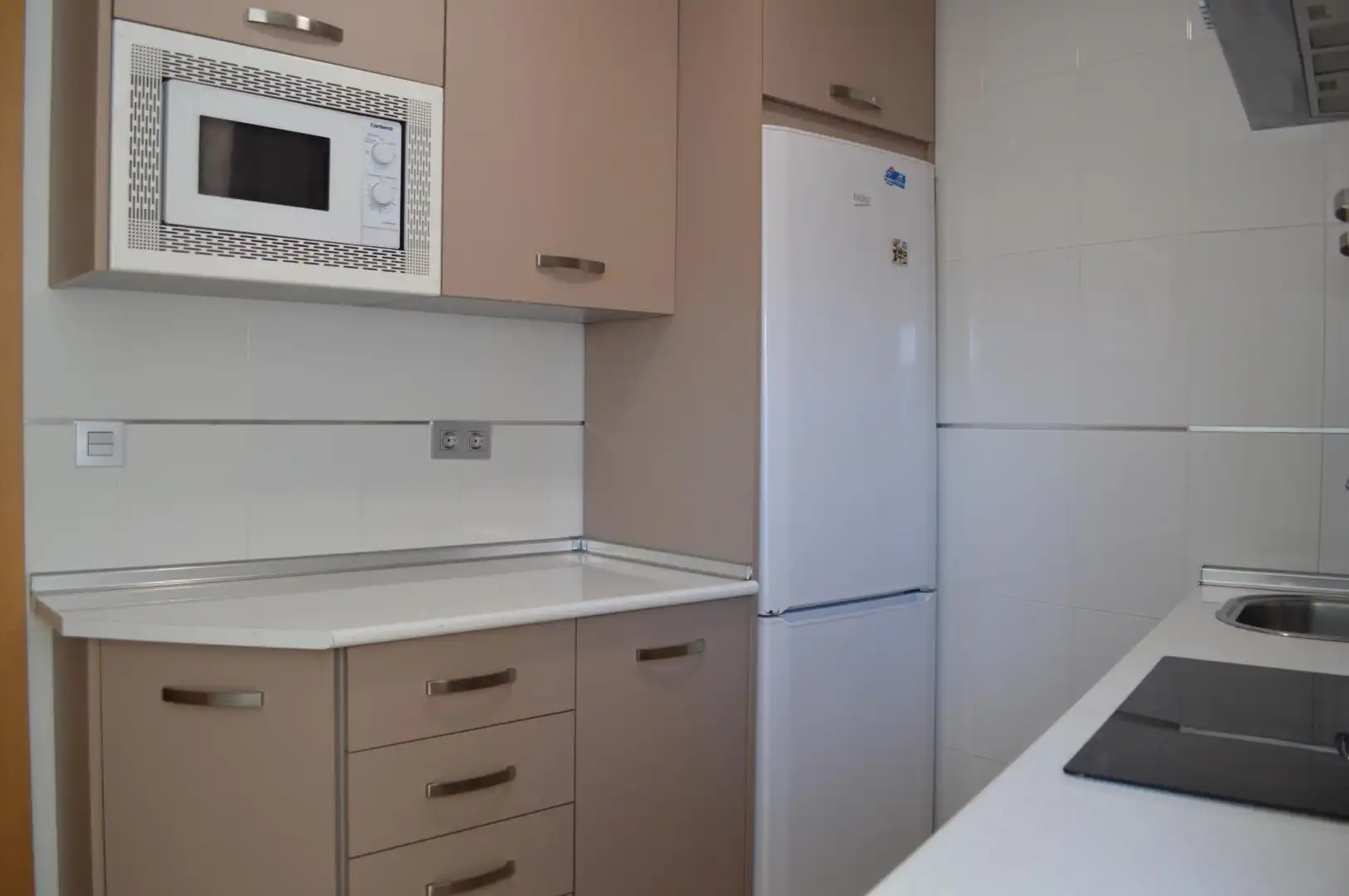 Kitchen of Flat for rent in Granada  with Air Conditioner, Furnished and Balcony