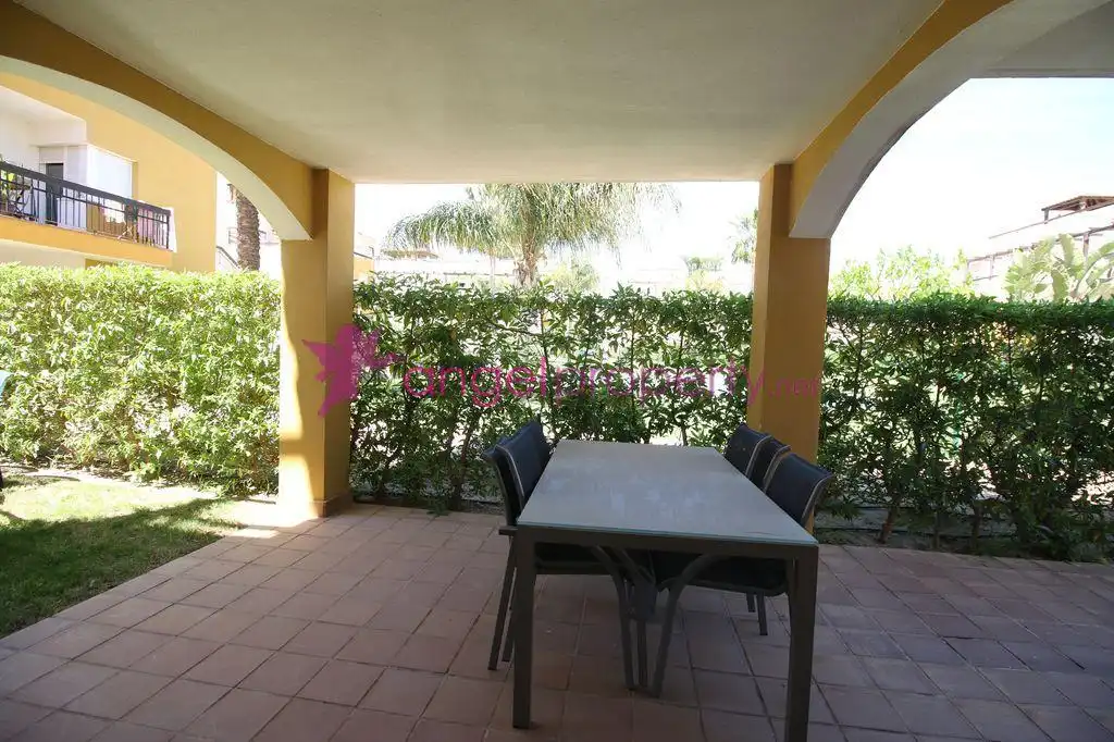 Garden of Apartments for rent in Vera  with Air Conditioner, Terrace and Swimming Pool