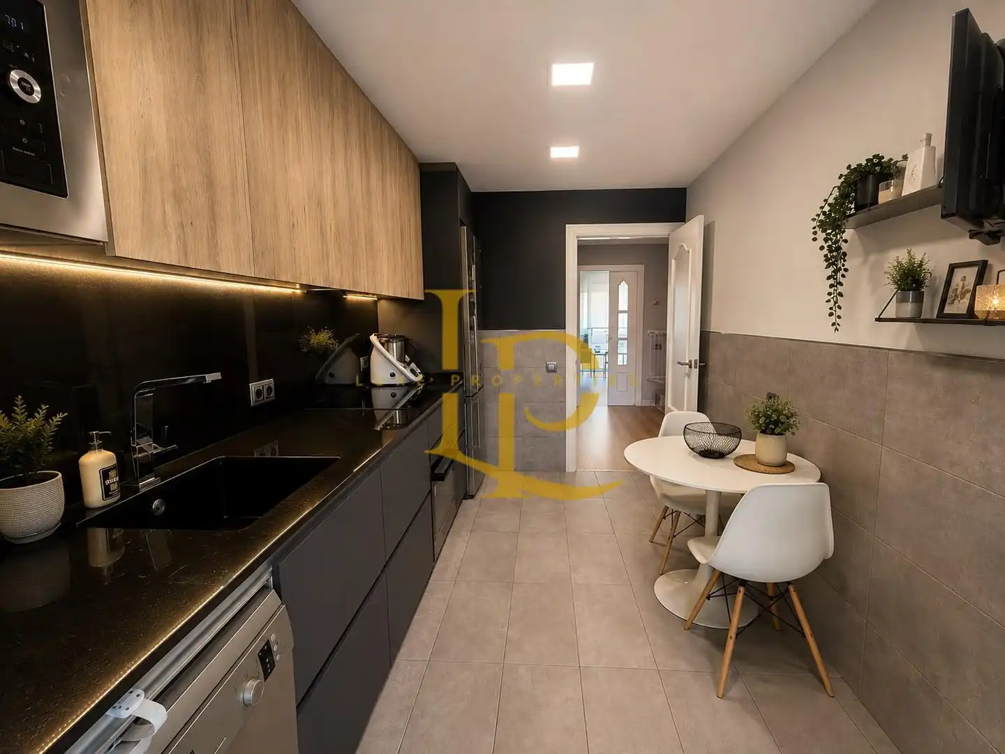 Cocina de Casa o chalet en venta en Rubí con Aire acondicionado, Calefacción y Terraza