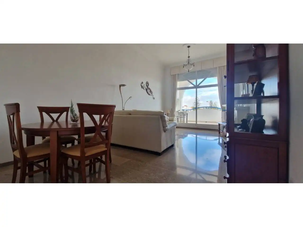 Sala de estar de Ático en venta en Benalmádena con Aire acondicionado, Calefacción y Terraza
