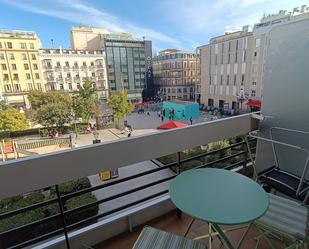 Terrace of Flat to rent in  Madrid Capital  with Air Conditioner and Terrace