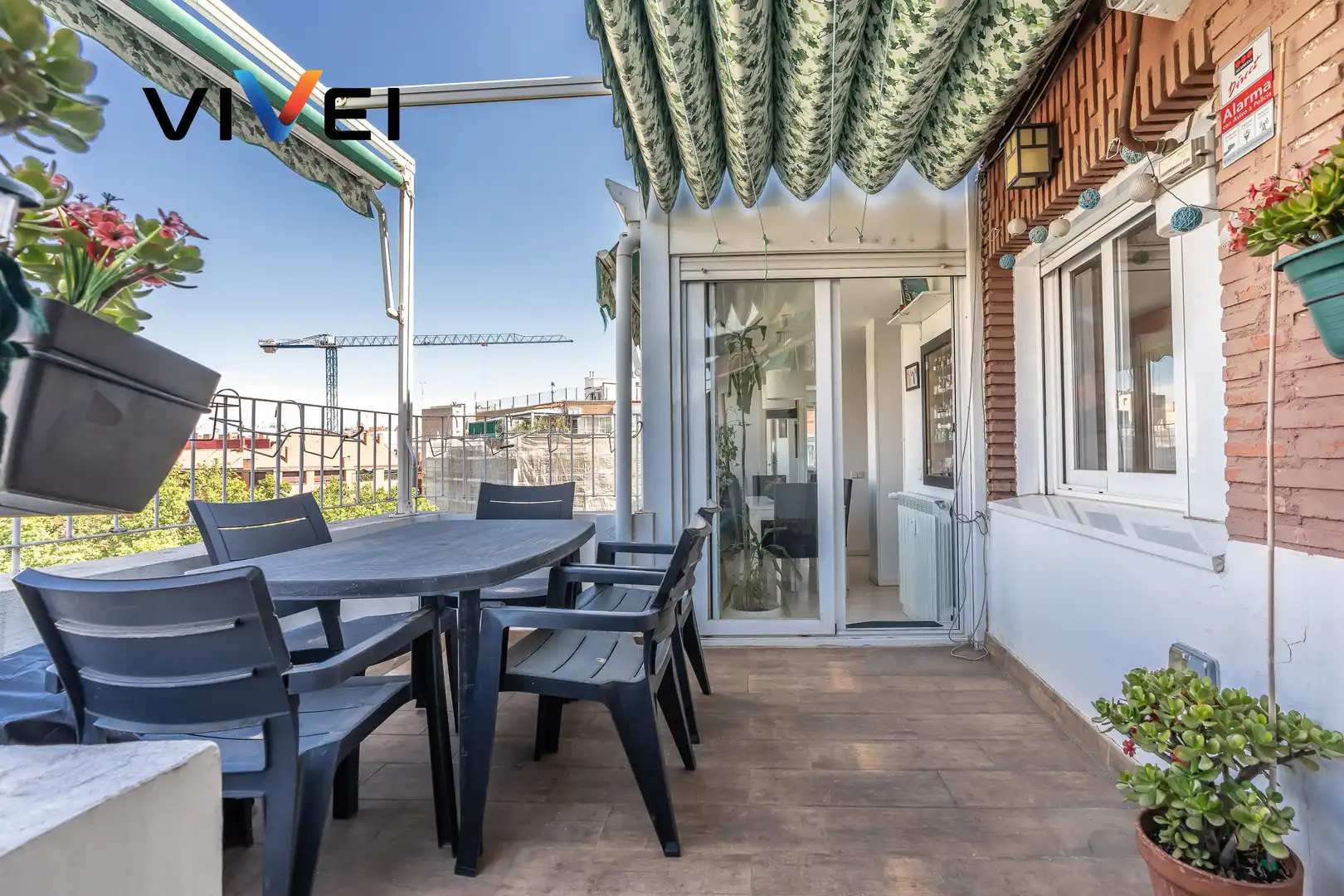 Terrasse von Dachboden zum Verkauf in Madrid mit Heizung, Terrasse und Balkon