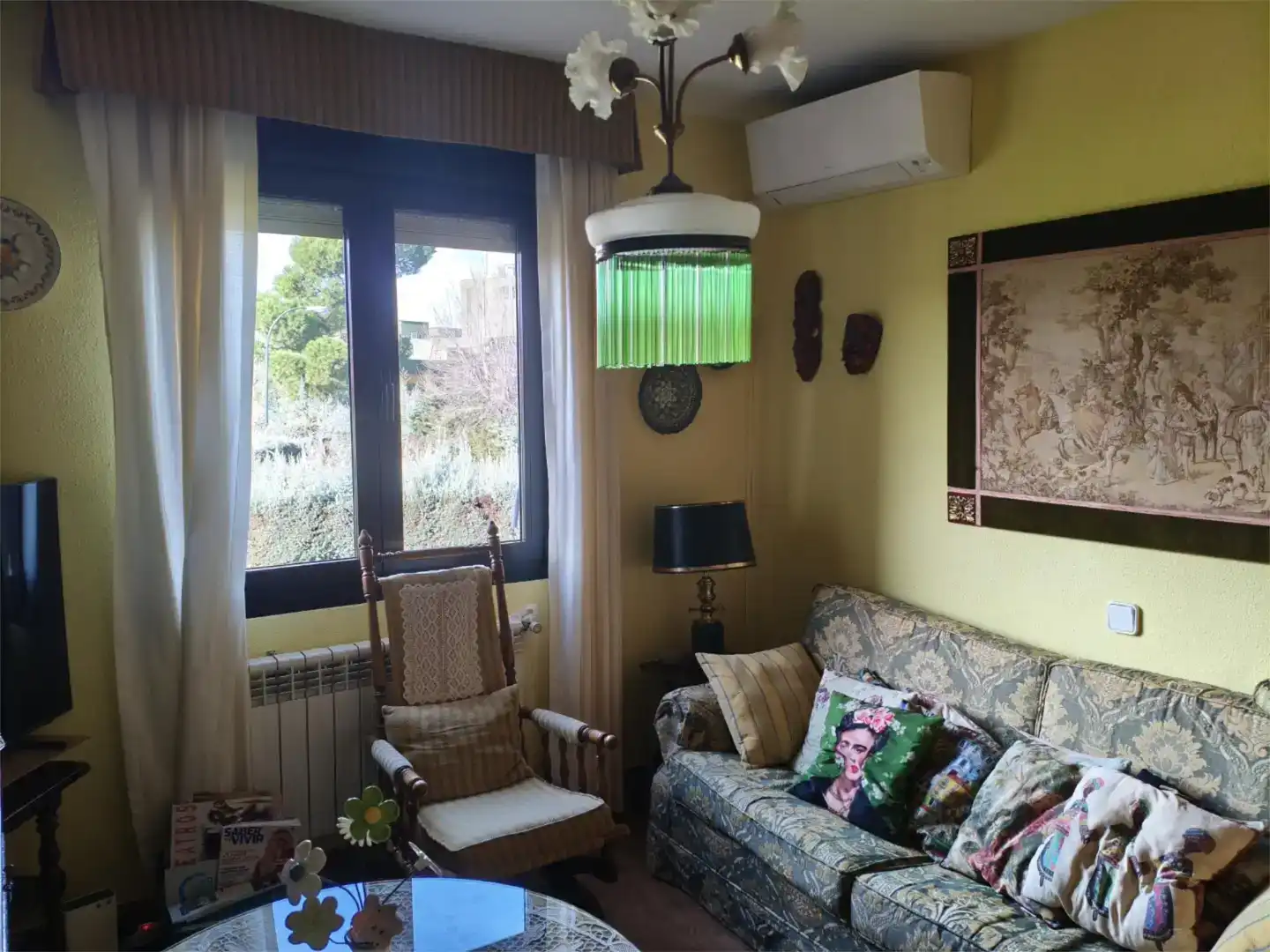 Sala d'estar de Pis en venda en Ciudalcampo amb Aire condicionat, Parquet i Traster