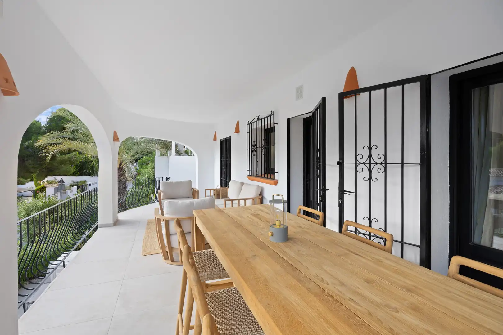 Terrassa de Casa o xalet en venda en Moraira amb Alarma