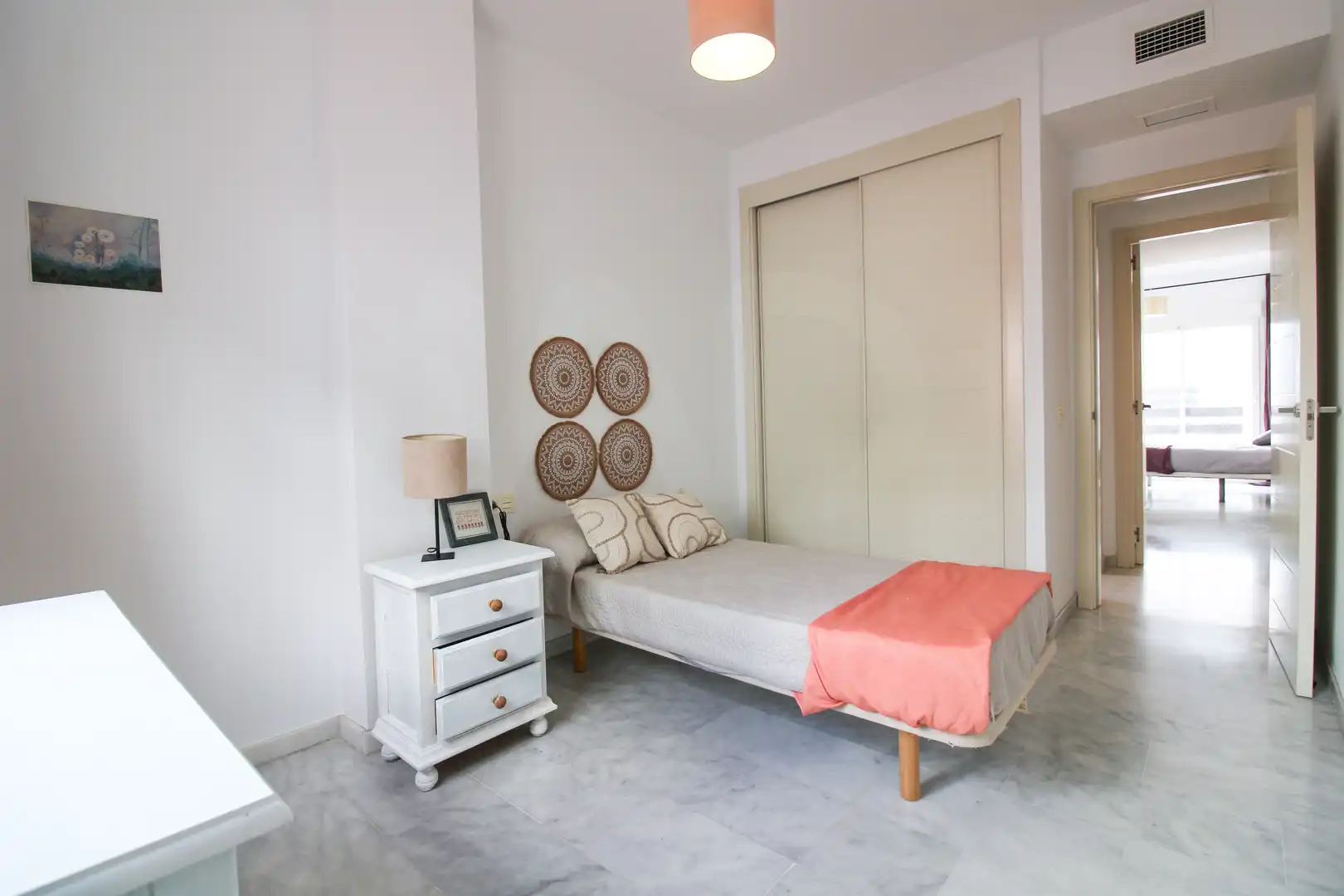 Bedroom of Flat for sale in Estepona  with Air Conditioner, Heating and Terrace