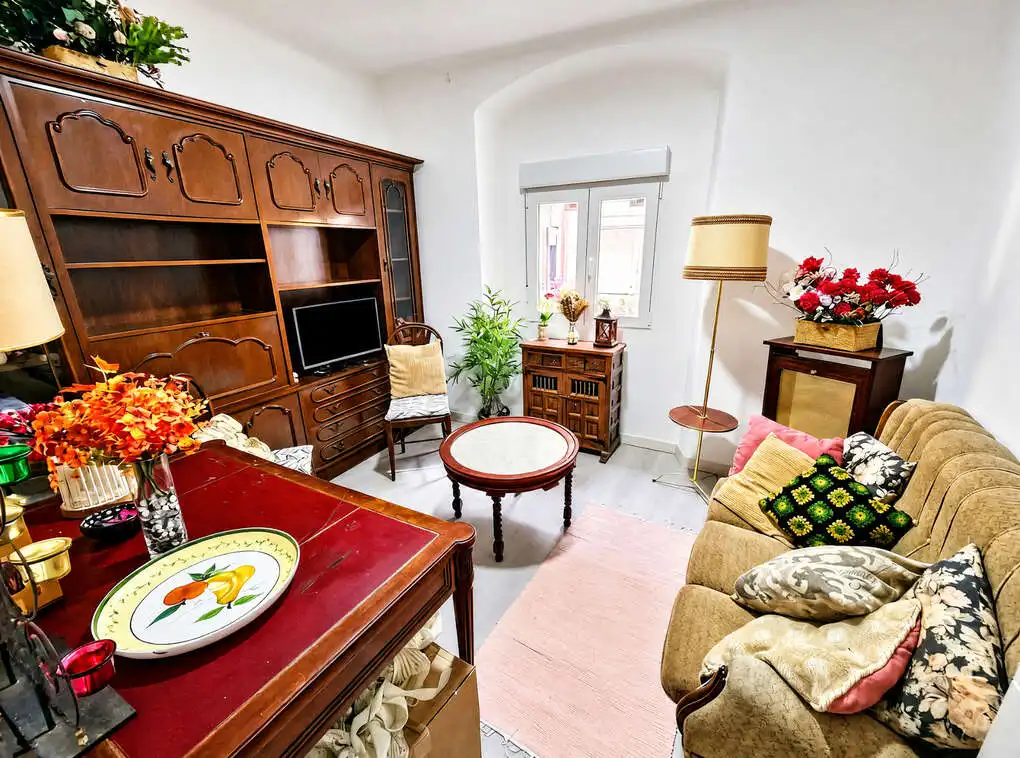 Sala de estar de Piso en venta en Briviesca con Calefacción
