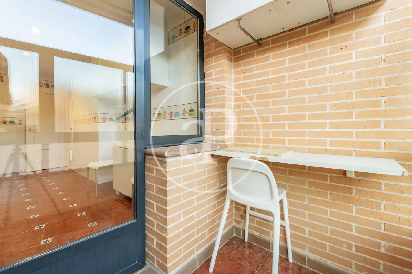 Terrasse von Wohnung zum Verkauf in La Moraleja mit Klimaanlage, Heizung und Privatgarten