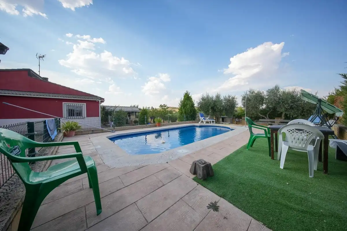Piscina de Casa o chalet en venta en Villarejo de Salvanés con Calefacción, Jardín privado y Terraza