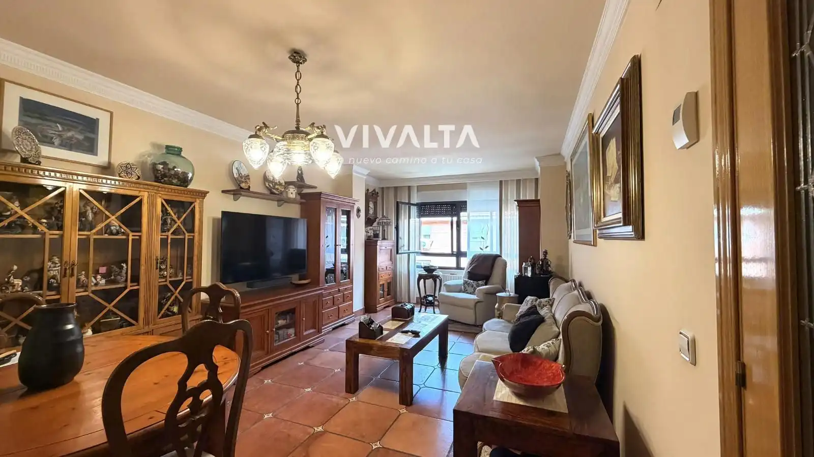 Sala de estar de Dúplex en venta en Madrid con Aire acondicionado, Calefacción y Terraza