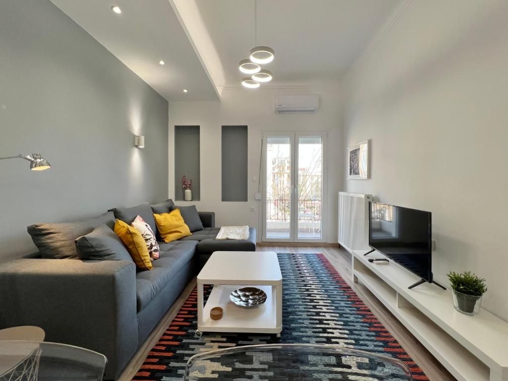 Living room of Flat to rent in  Palma de Mallorca  with Air Conditioner, Furnished and Pets allowed