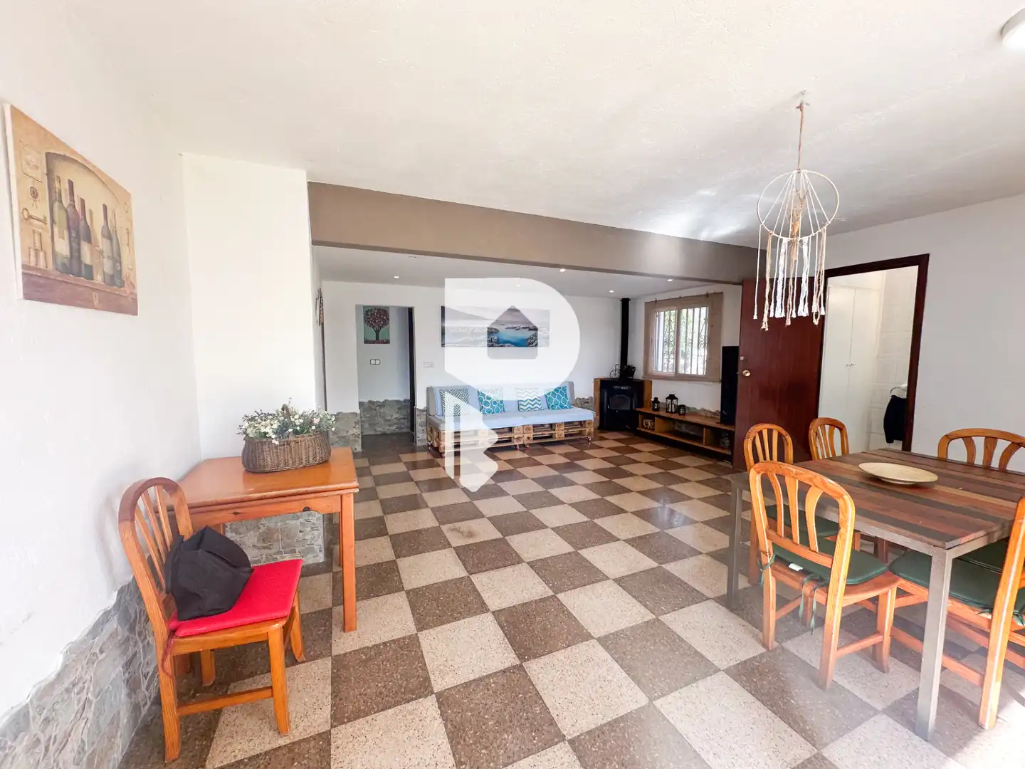 Sala d'estar de Casa o xalet en venda en Esparreguera amb Aire condicionat, Calefacció i Jardí privat