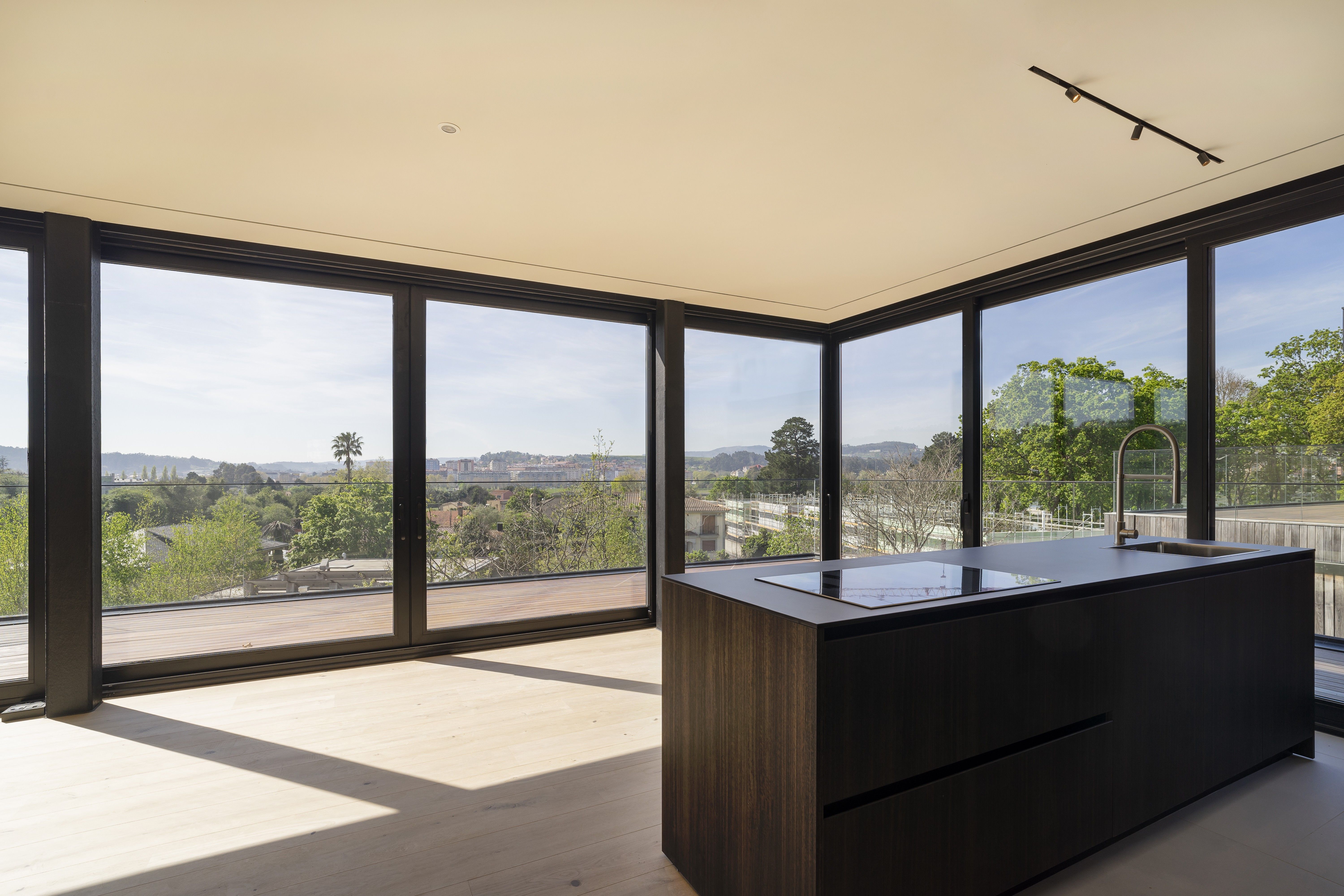 Kitchen of Attic for sale in Oleiros  with Air Conditioner, Heating and Terrace