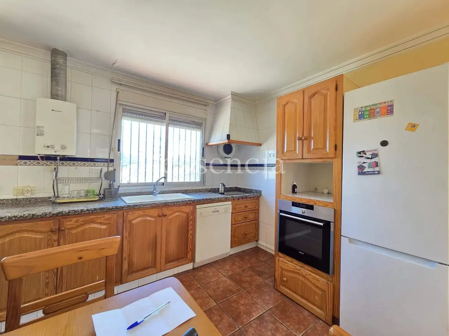 Cocina de Casa o chalet en venta en Vilallonga / Villalonga con Terraza