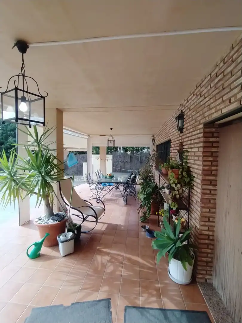 Terrassa de Casa o xalet en venda en Cáceres amb Aire condicionat, Calefacció i Jardí privat