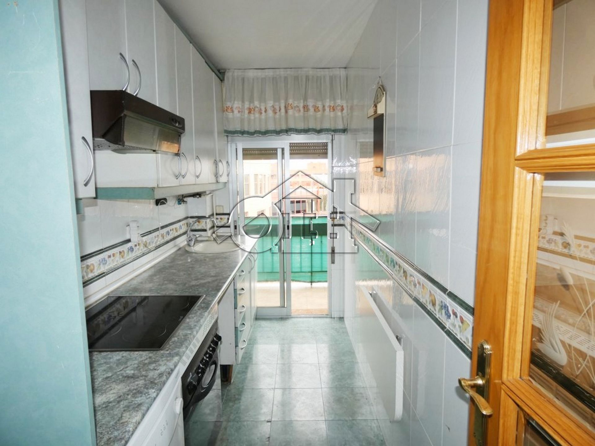 Kitchen of Flat for sale in Coslada  with Air Conditioner, Heating and Private garden