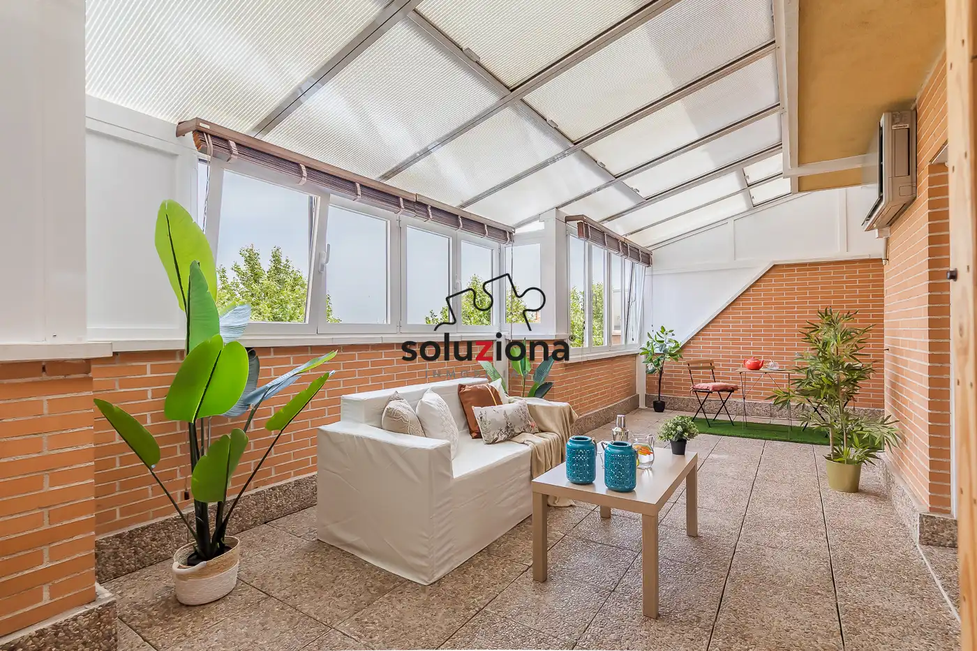 Terrace of Attic for sale in Getafe  with Air Conditioner, Heating and Parquet flooring