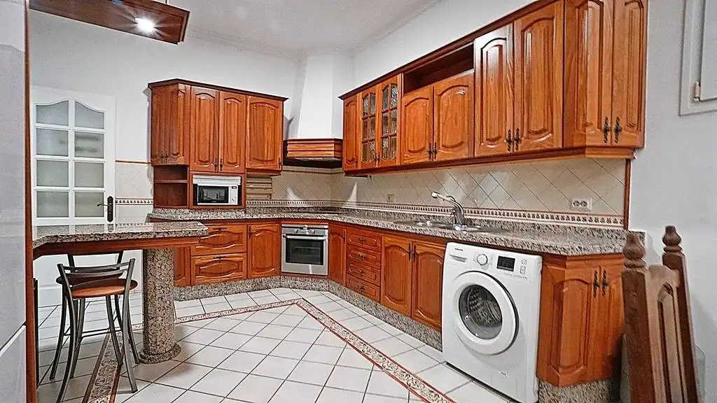 Cocina de Piso de alquiler en Las Palmas de Gran Canaria con Aire acondicionado, Amueblado y Balcón