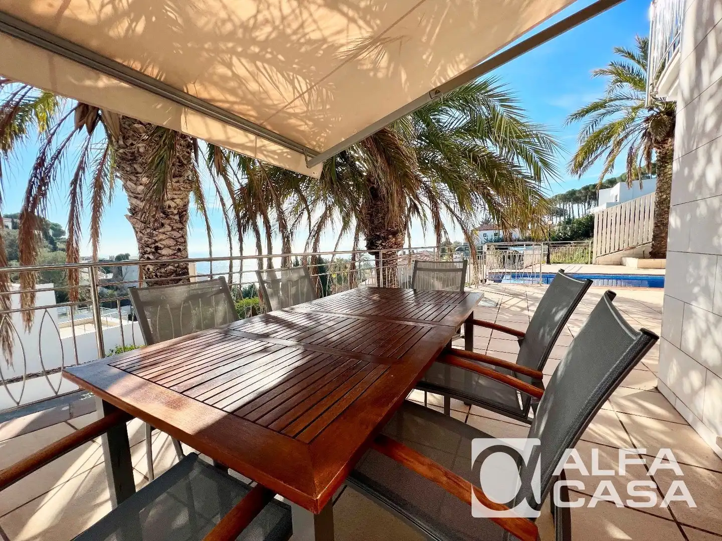 Terrassa de Casa o xalet en venda en Lloret de Mar amb Aire condicionat, Calefacció i Terrassa