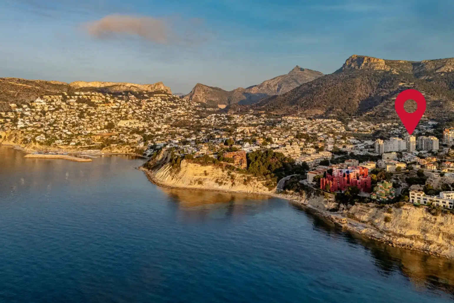 Vista exterior de Apartamento en venta en Calpe / Calp con Terraza y Amueblado
