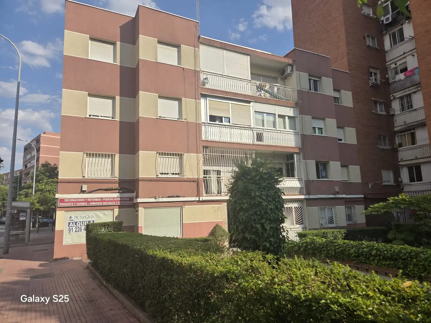Vista exterior de Pis en venda en Móstoles amb Aire condicionat, Parquet i Moblat