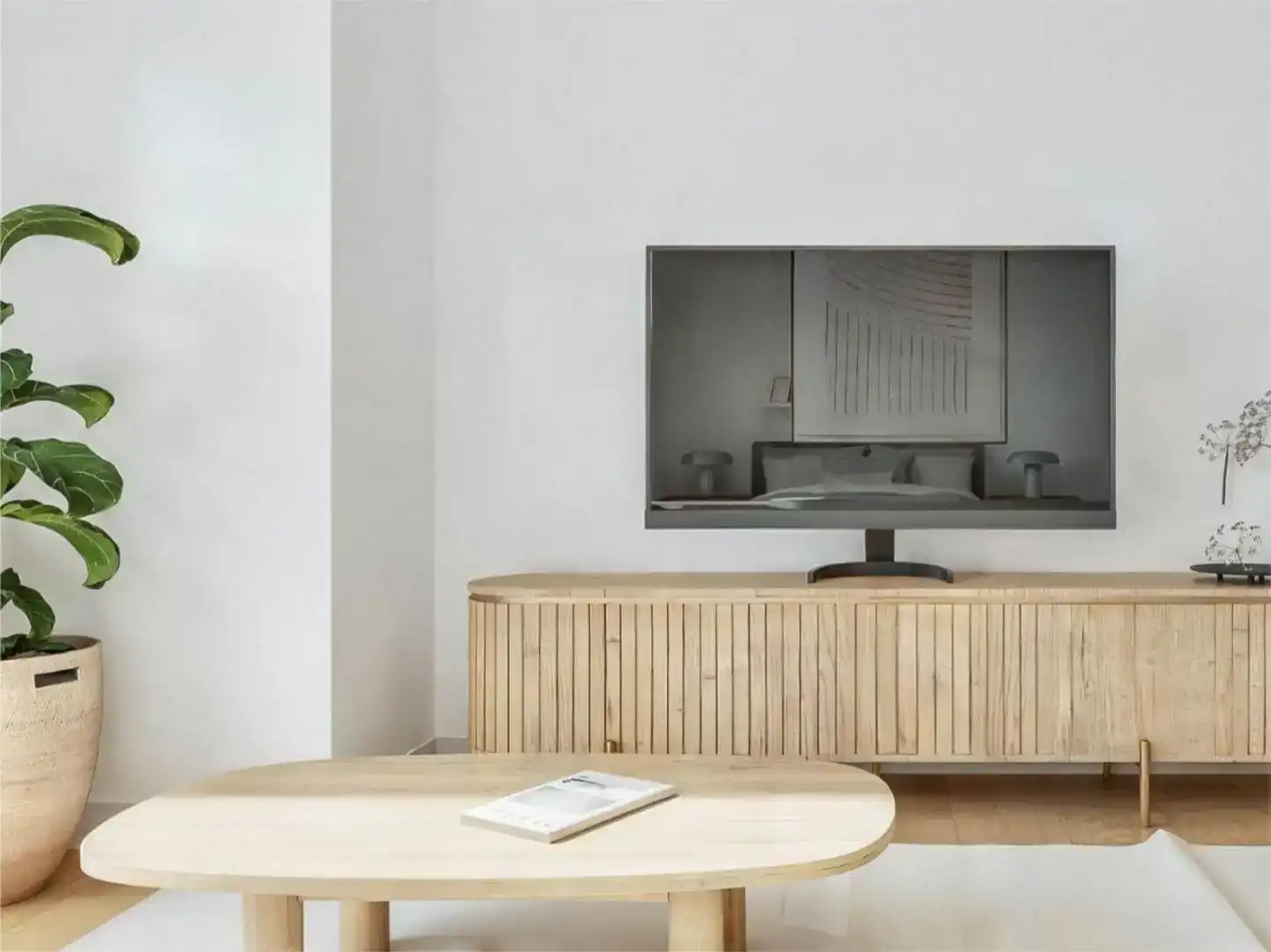 Sala d'estar de Apartament en venda en Mérida amb Aire condicionat i Moblat