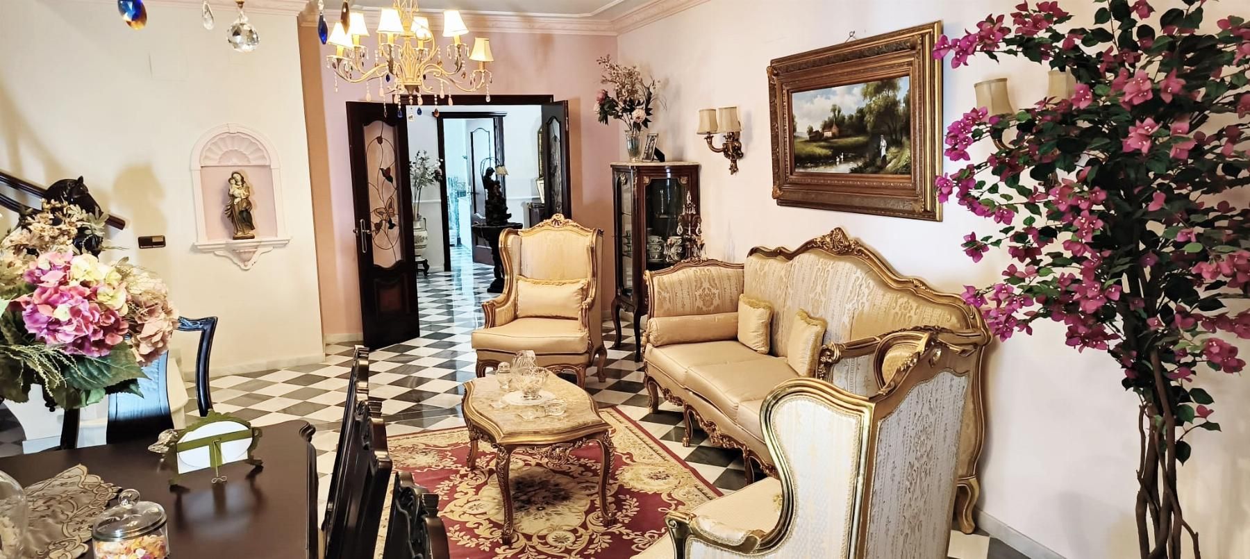 Living room of House or chalet for sale in Paterna de Rivera  with Air Conditioner and Furnished