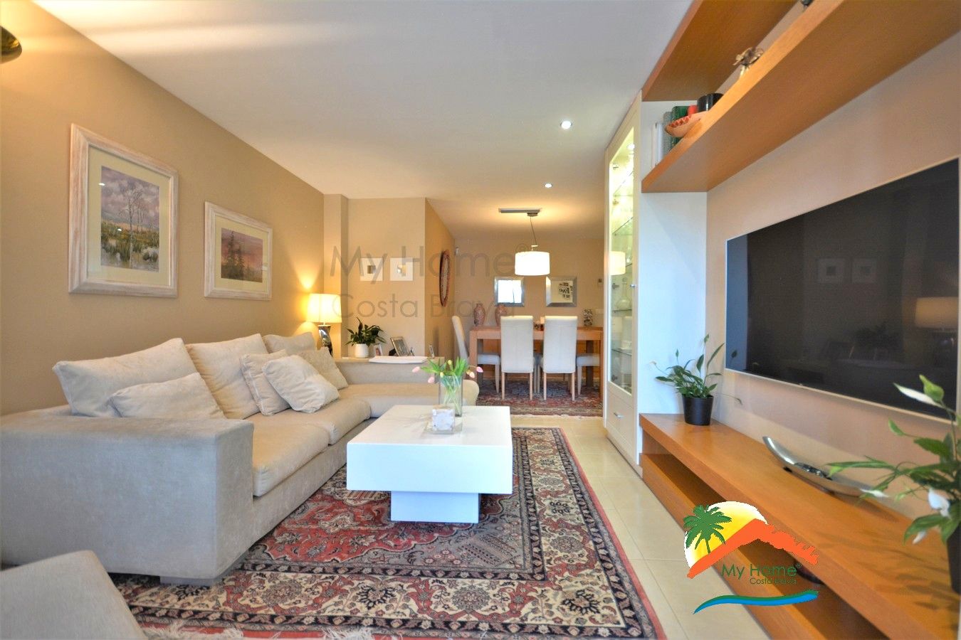Sala d'estar de Pis en venda en Lloret de Mar amb Aire condicionat, Calefacció i Terrassa