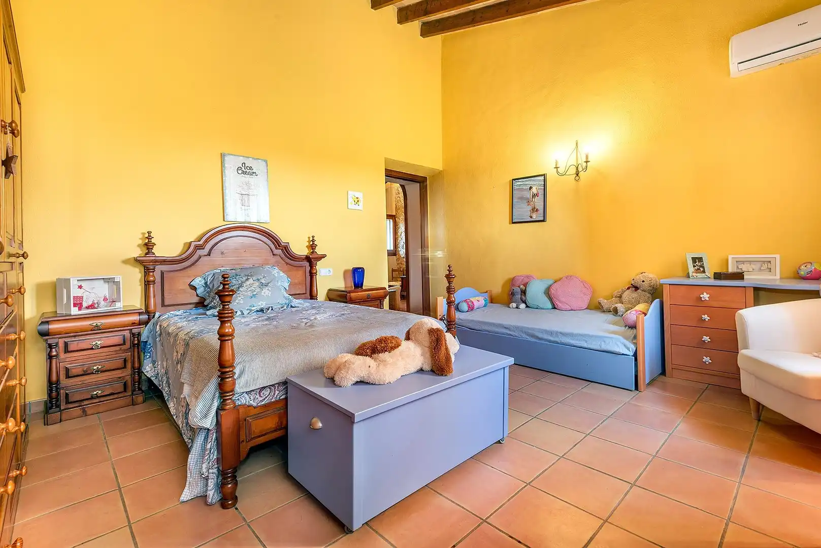 Habitación de Finca rústica en venta en  Palma de Mallorca con Calefacción, Jardín privado y Terraza