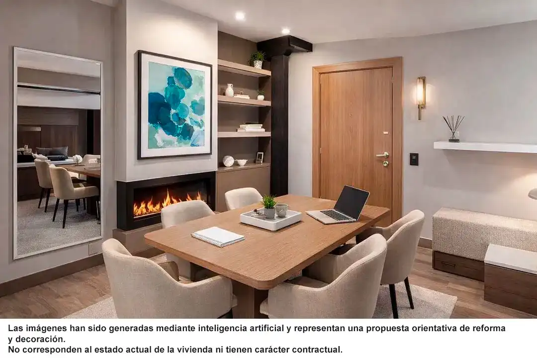 Dining room of Flat for sale in Donostia - San Sebastián   with Heating and Furnished