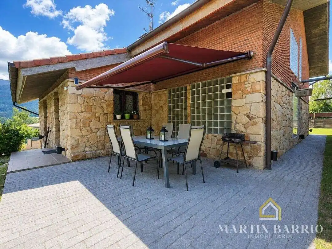 Terraza de Casa o chalet en venta en Muskiz con Aire acondicionado, Calefacción y Jardín privado