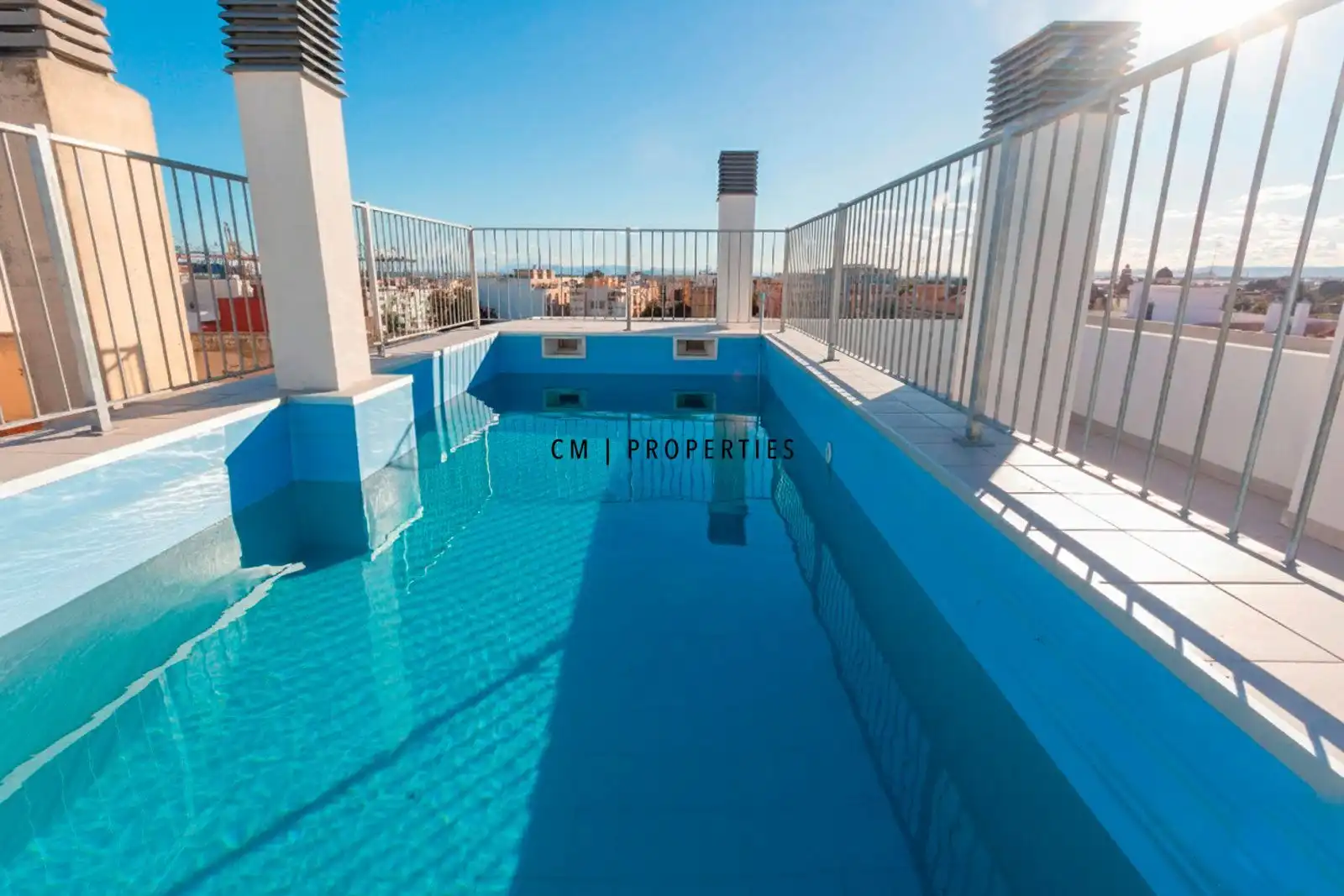 Piscina de Piso de alquiler en Valencia con Terraza, Trastero y Piscina