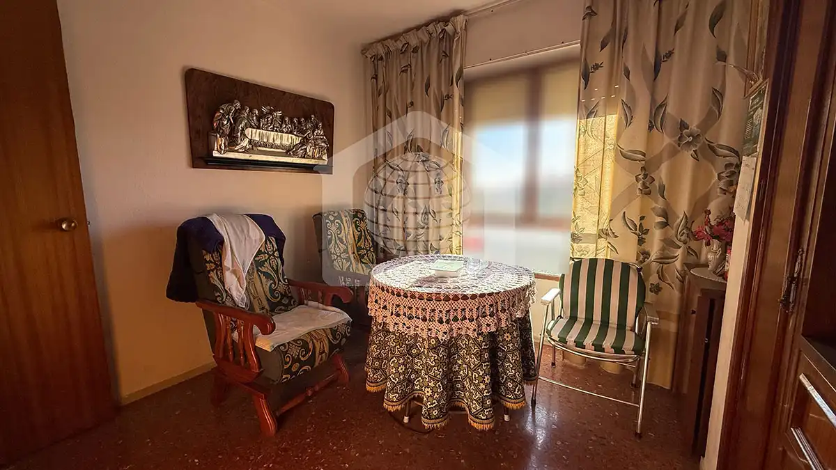 Living room of Flat for sale in Málaga  with Terrace and Furnished