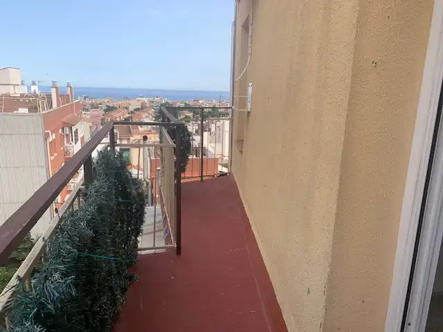 Terrasse von Dachboden zum Verkauf in Badalona mit Klimaanlage, Heizung und Terrasse