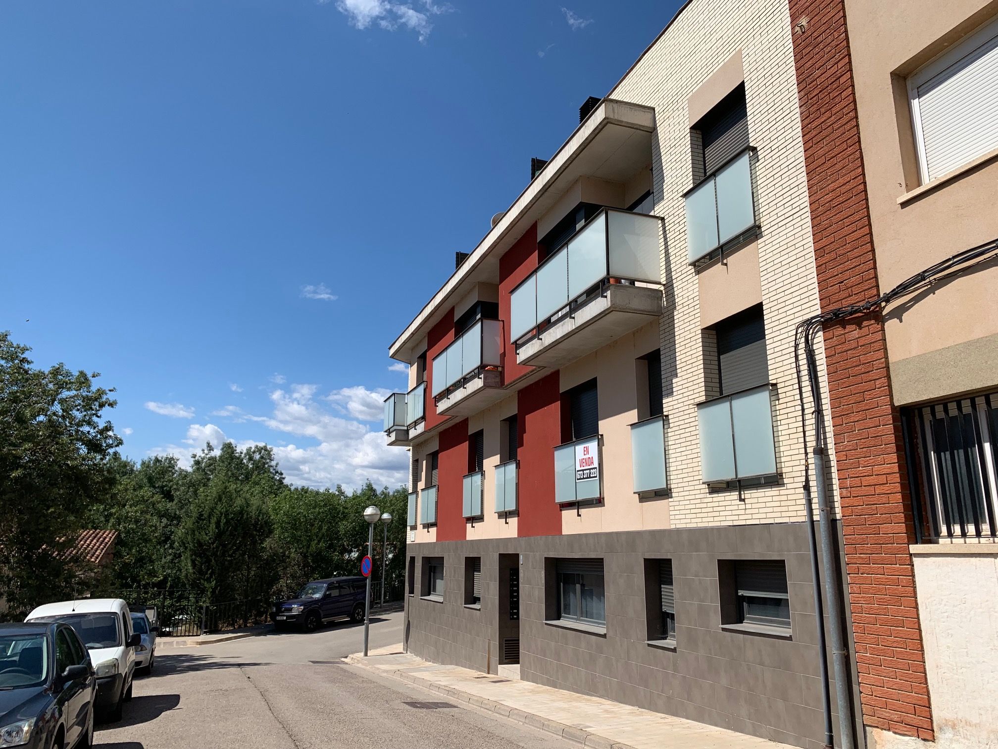 Vista exterior de Pis en venda en Callús