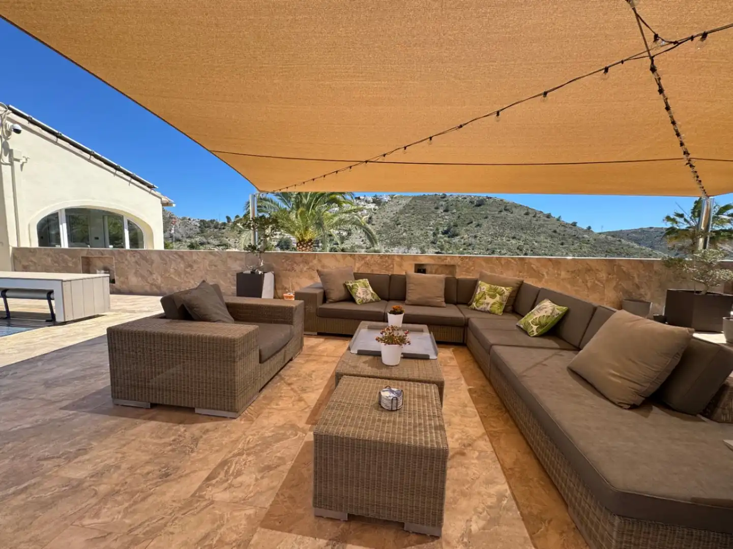 Terrace of Houses for sale in Moraira  with Air Conditioner, Heating and Private garden