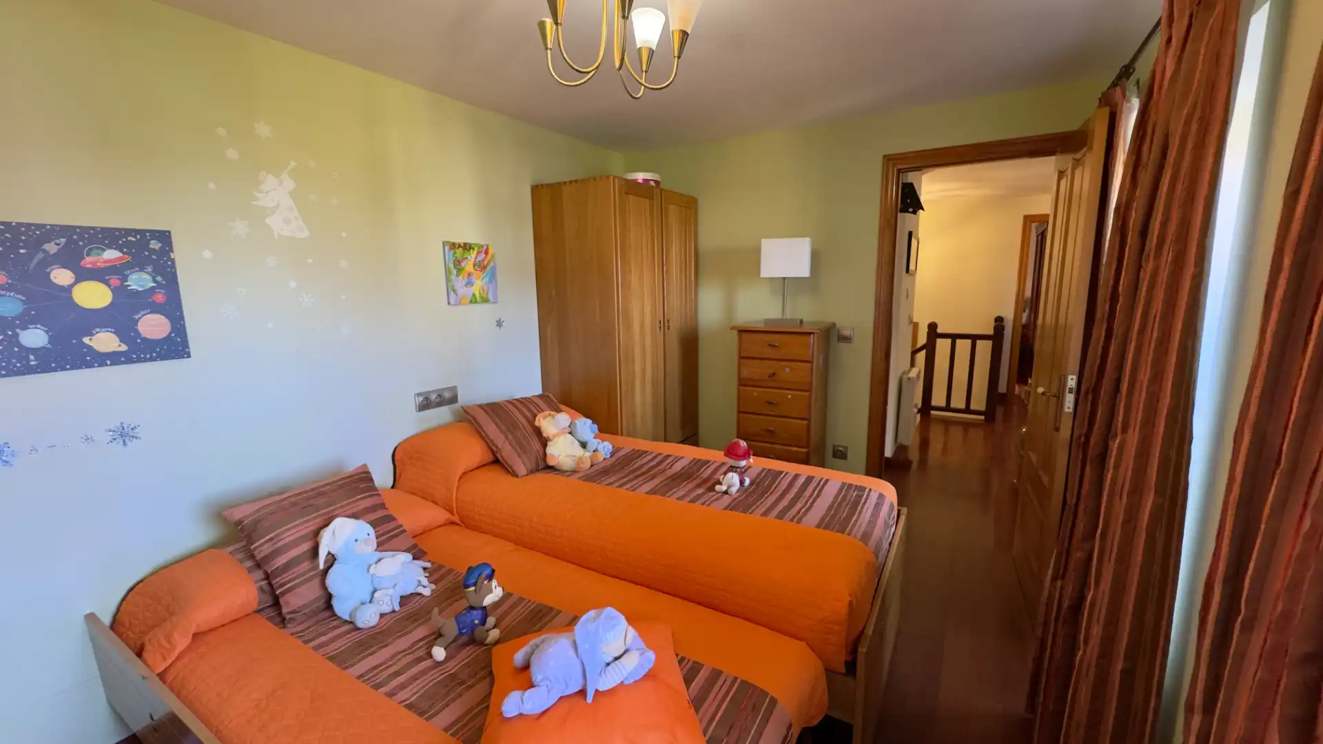 Bedroom of Houses for sale in Fene  with Heating, Private garden and Parquet flooring