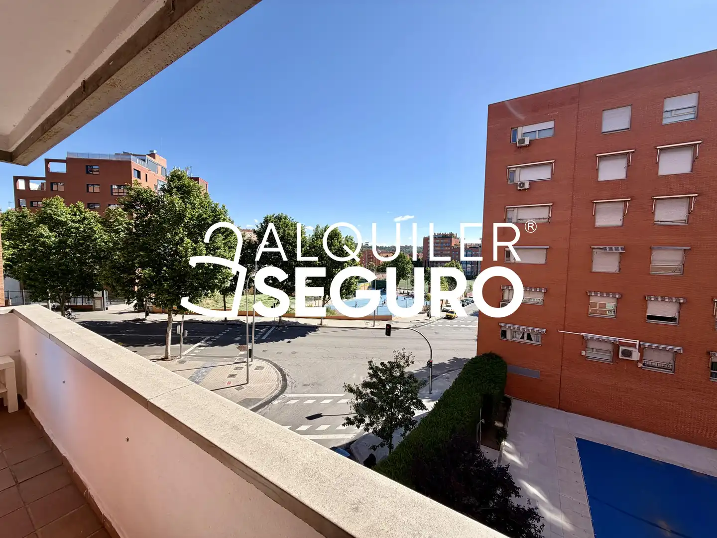Vista exterior de Pis de lloguer en Madrid amb Aire condicionat i Calefacció