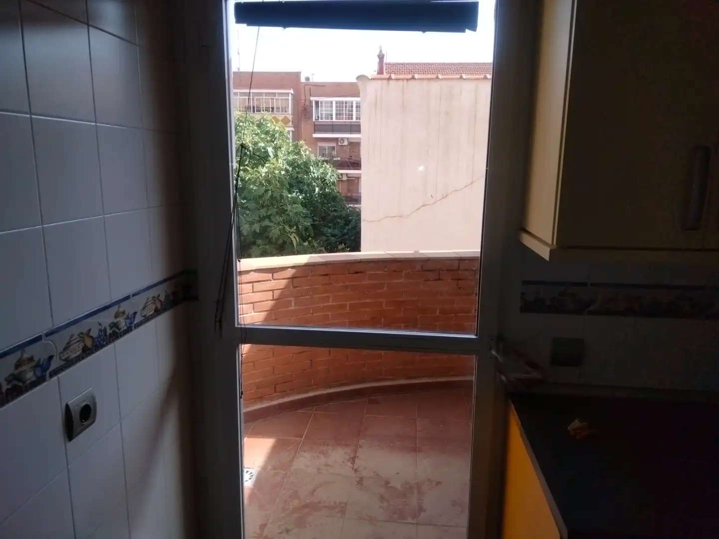 Balcony of Flat for sale in Madrid  with Air Conditioner and Heating