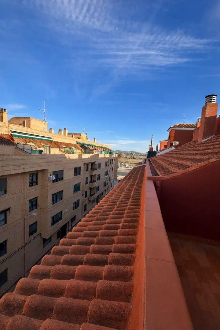 Exterior view of Attic for sale in Almansa  with Terrace