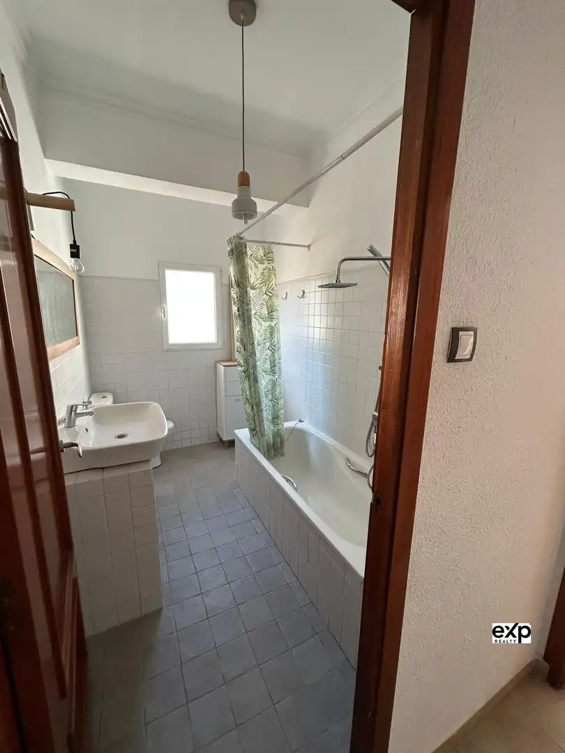 Baño de Apartamento de alquiler en Xàtiva con Aire acondicionado y Amueblado