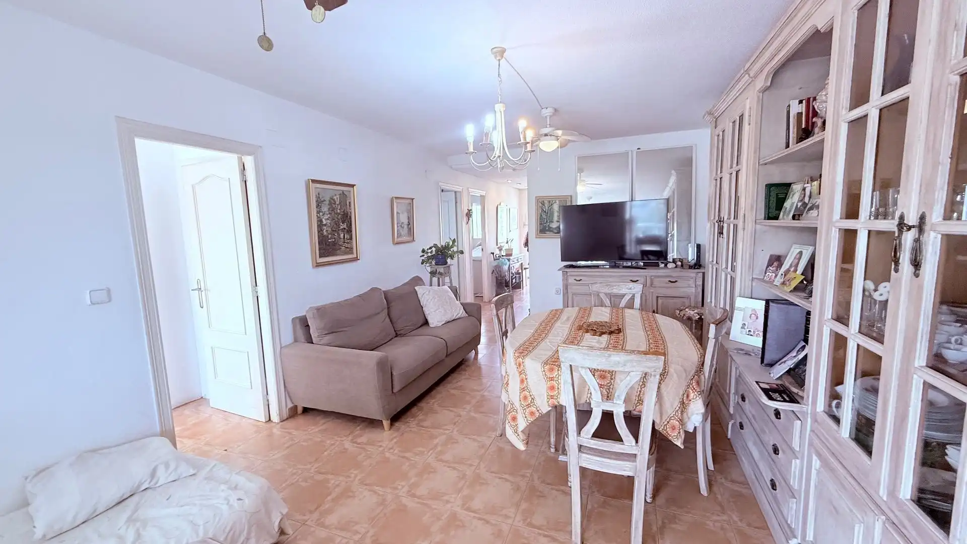 Sala d'estar de Apartament en venda en L'Alfàs del Pi amb Aire condicionat i Traster